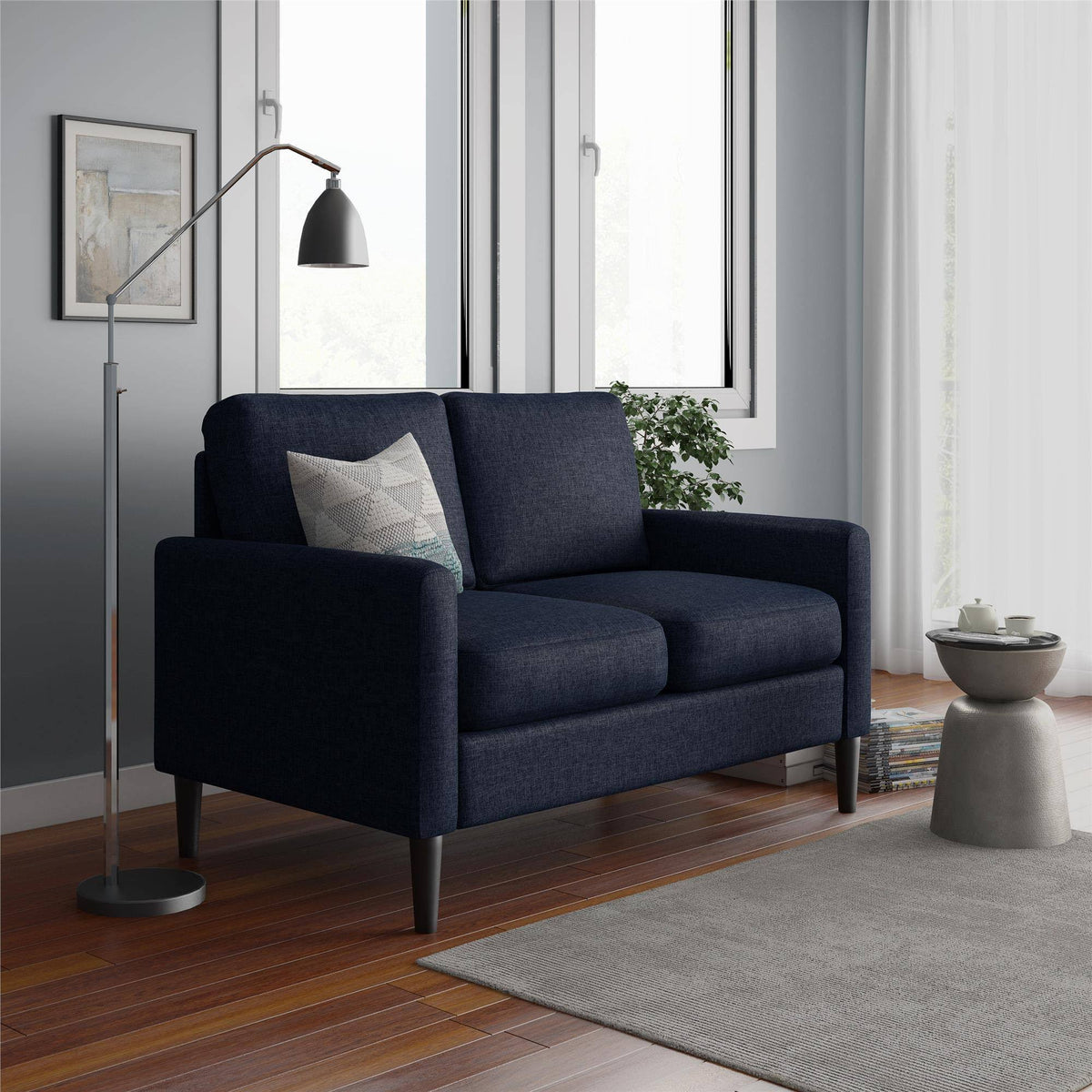 Blue Loveseat I364