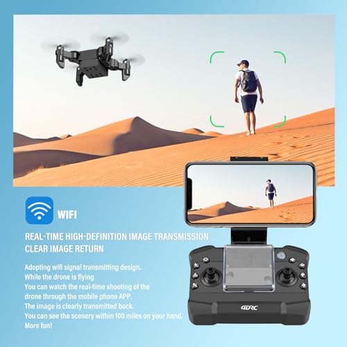 4K Foldable FPV Mini Drone J760370