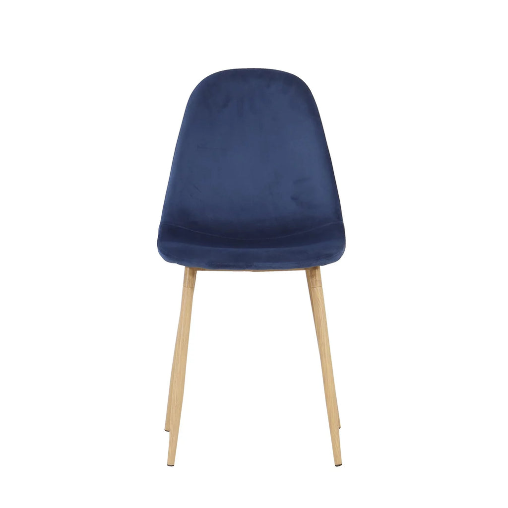 Velvet Upholstered Dining Chairs Set of 4 Y541
