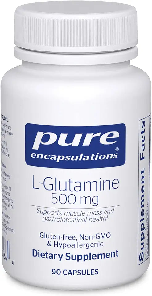 L-Glutamine 500 mg 90 Capsules X72318