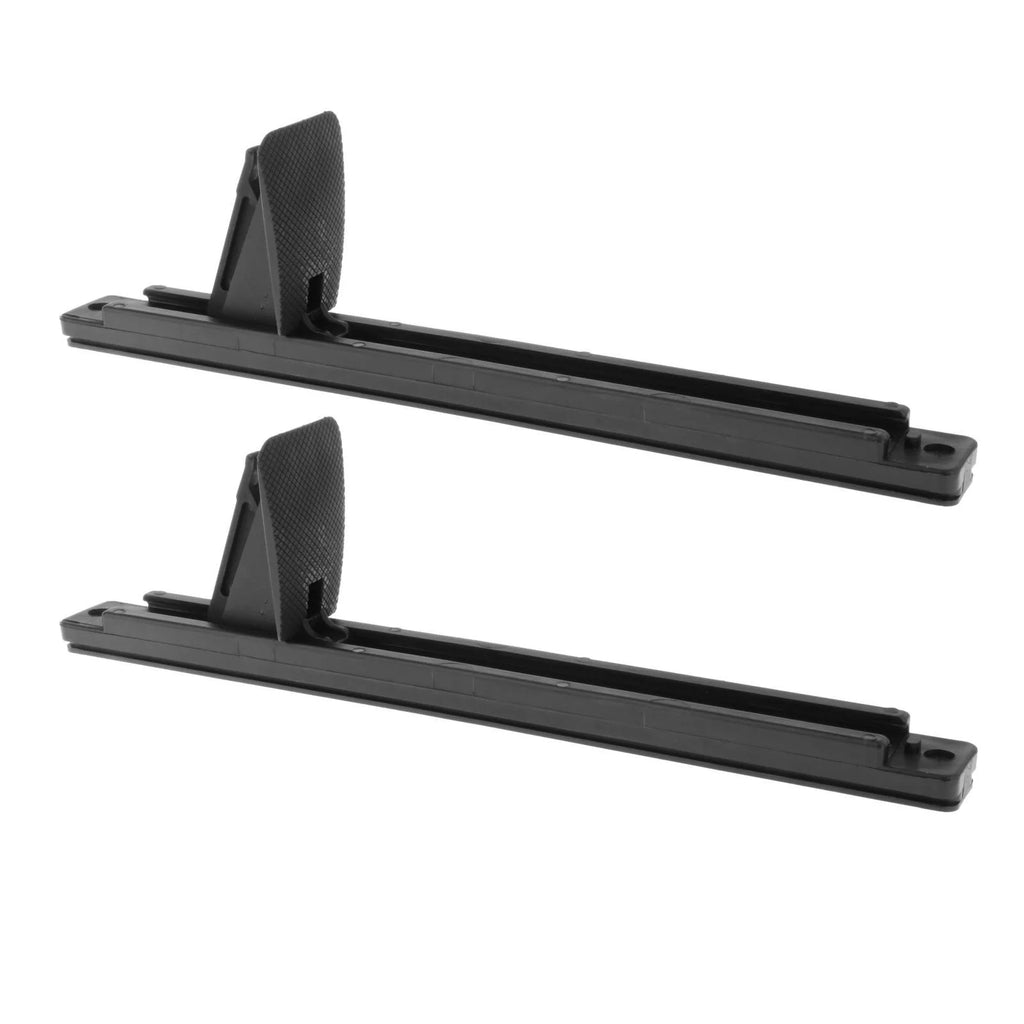 Kayak Foot Pegs 15 Inches Black Replacement Pedals P579