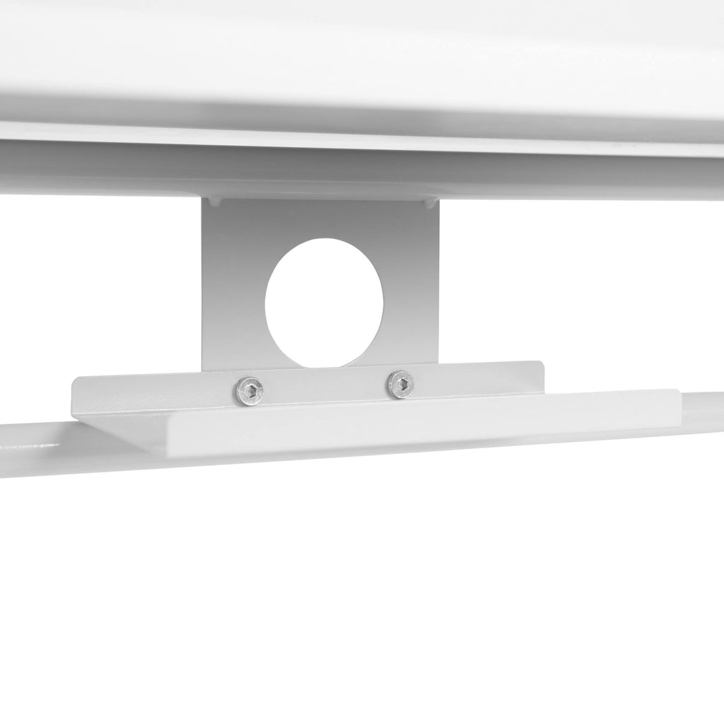 White Height-Adjustable Sit-to-Stand Desk Z970042