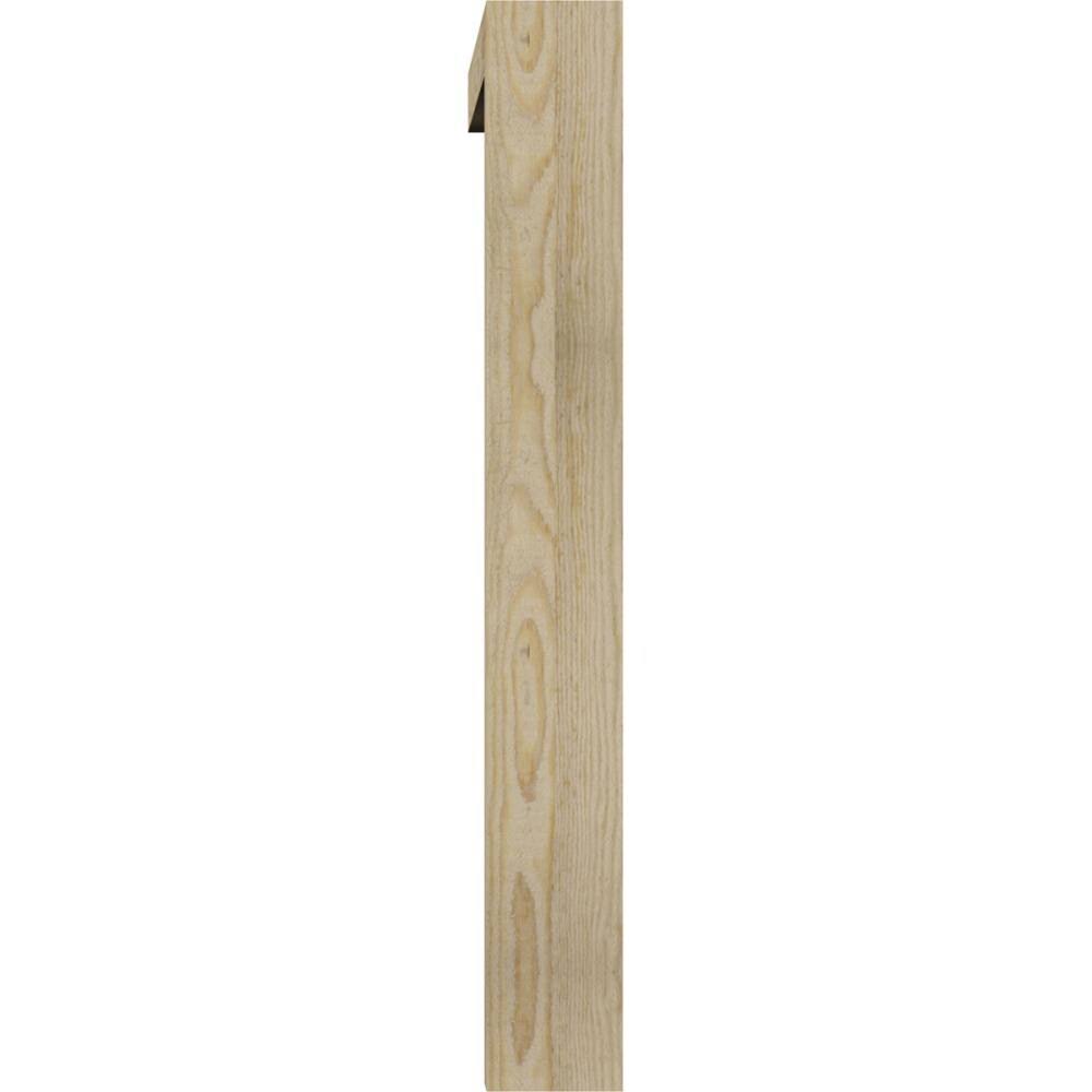 Rough Sawn Douglas Fir Bracket with Offset Brace C37666