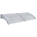 Door Canopy Gray 118.1"x39.4" PC P409381