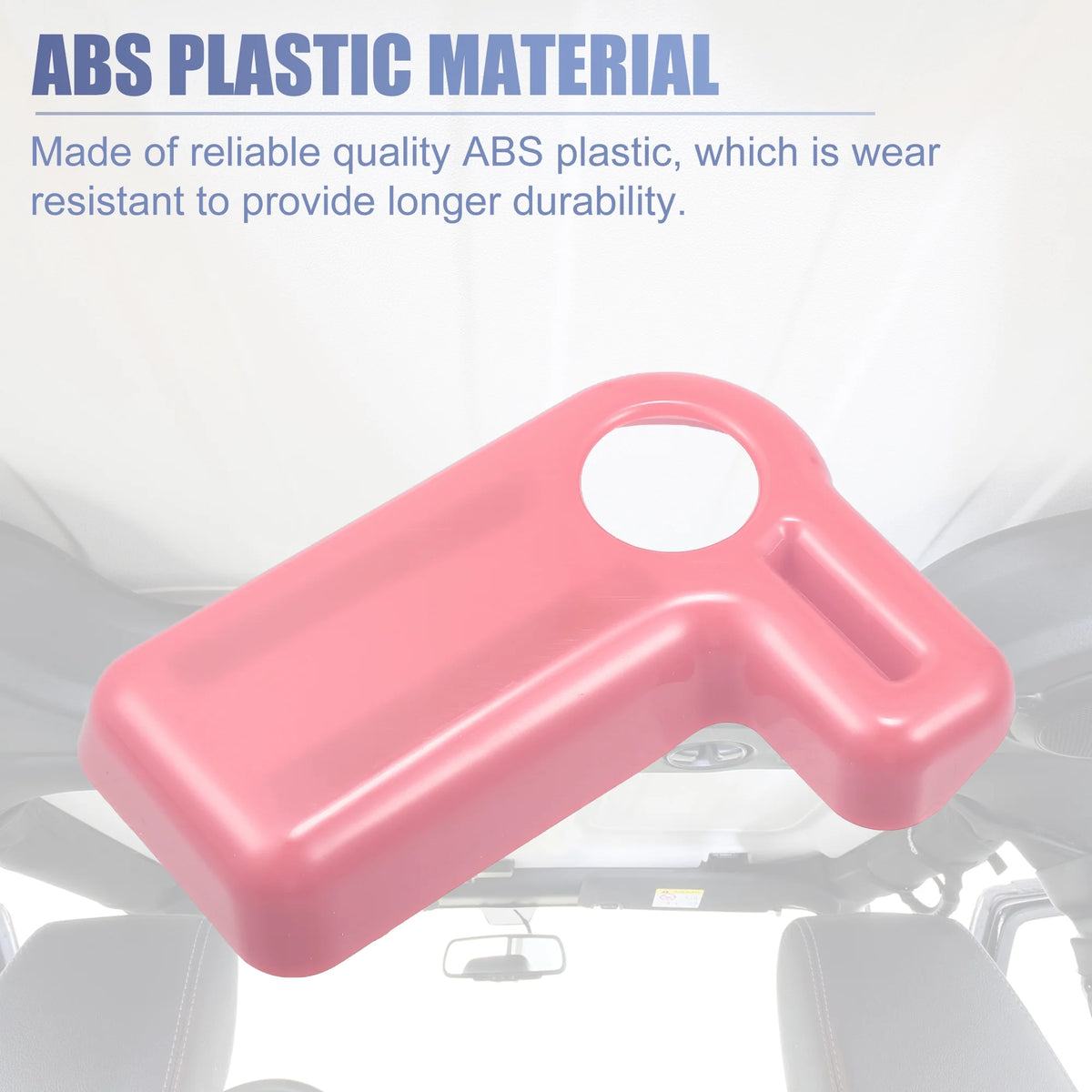 4pcs Hardtop Roof Removal Switch Handle Cover Pink U6338
