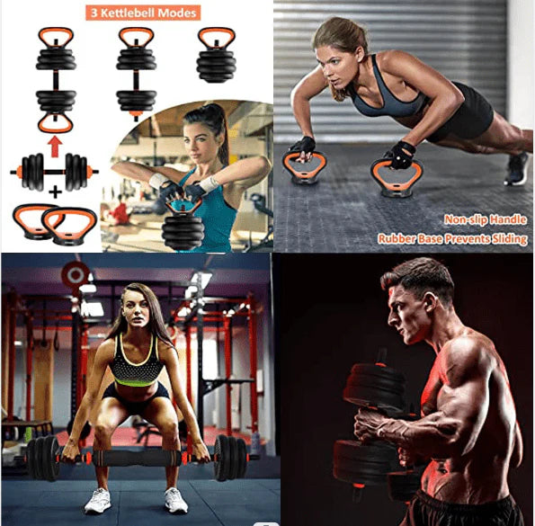 Adjustable Dumbbell Set, Black S584