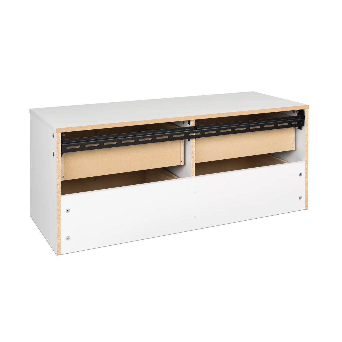 White 4-Drawer Dresser F4075