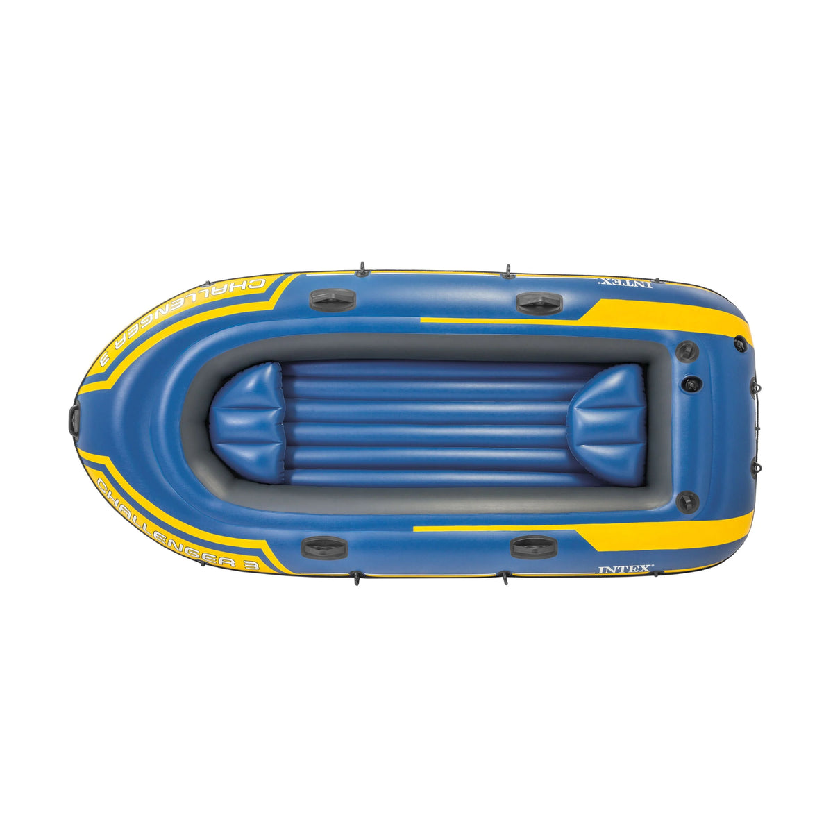Blue Inflatable Raft Boat Set With Pump And Oars O27717