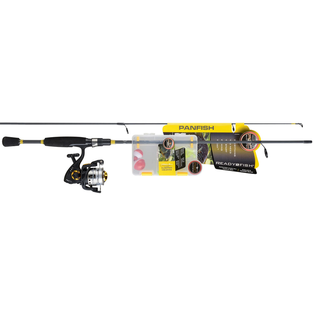5' Panfish Spinning Fishing Rod & Reel Combo with Tackle Kit A7164