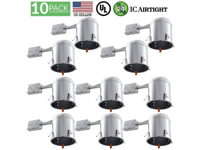 10 Pack 6x22 inch LED Recessed Lighting I489692