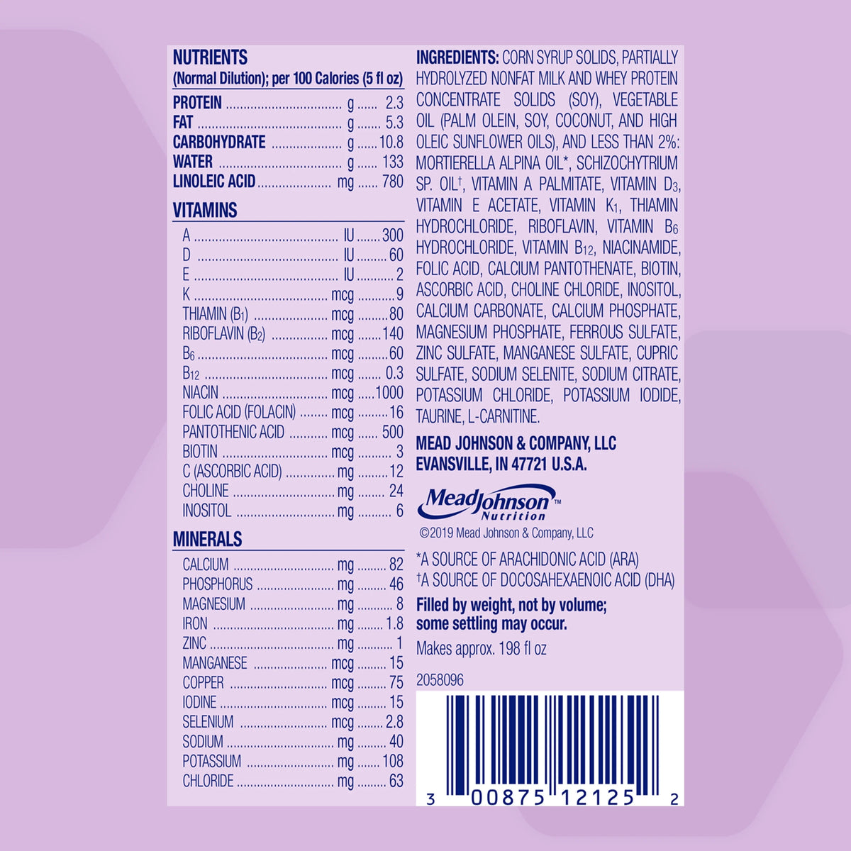 Enfamil Gentlease Baby Formula Powder Can, 12.4 Oz Y5433