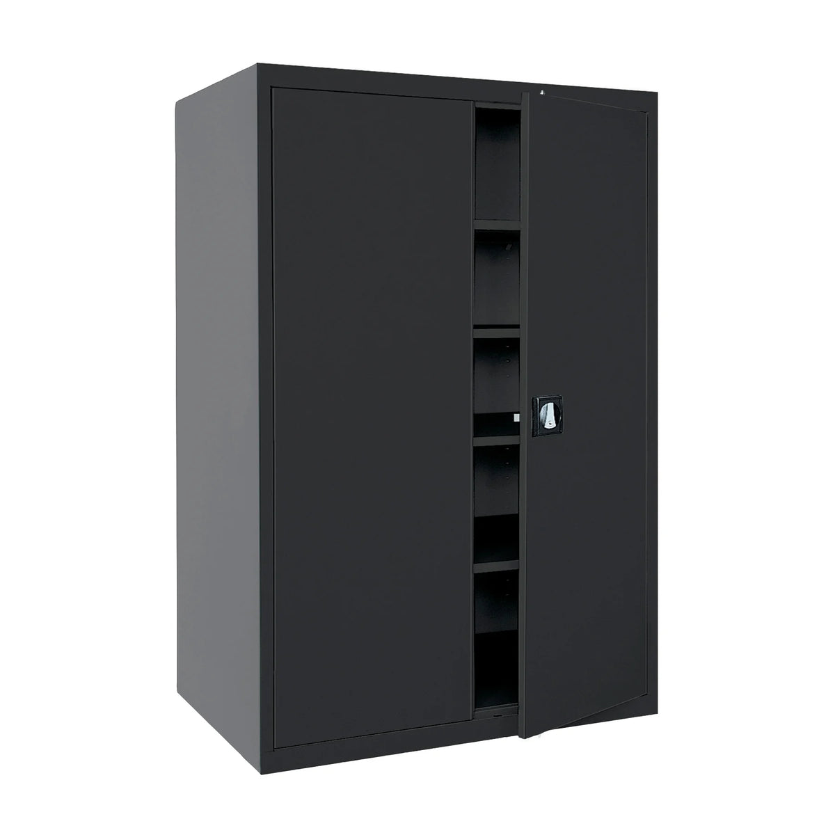 5-Shelf Steel Storage Cabinet with Recessed Handle L156329