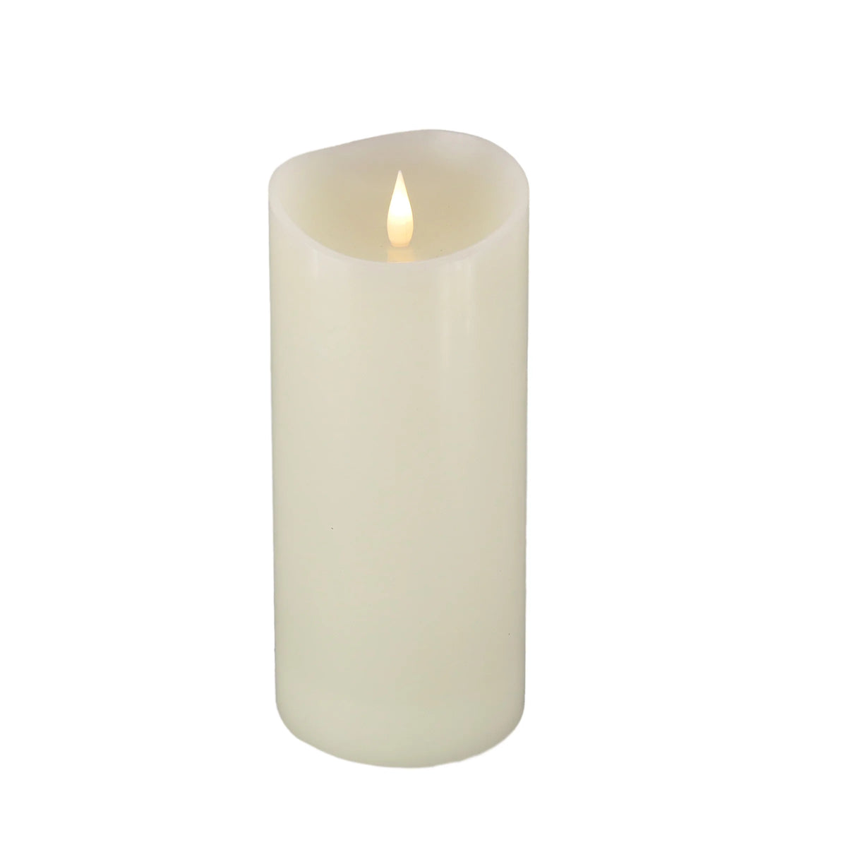 Flameless Candle with Remote, Ivory, 10 in J53823