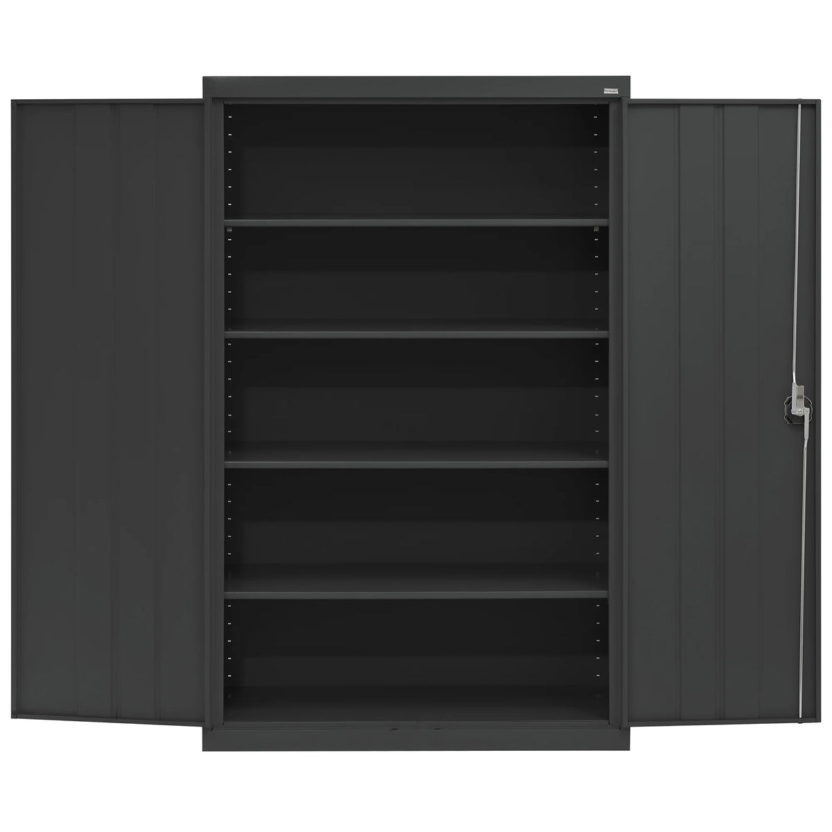 5-Shelf Steel Storage Cabinet with Recessed Handle L156329