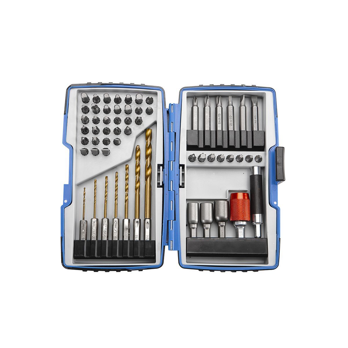 Drill and Driver Bit Set, 58 Piece D9556