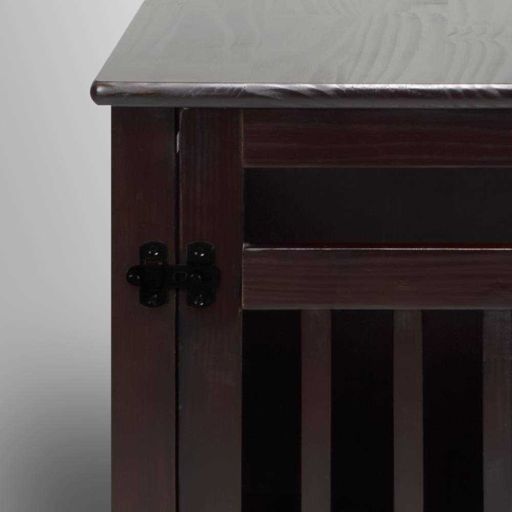 Espresso Pet Crate U48976