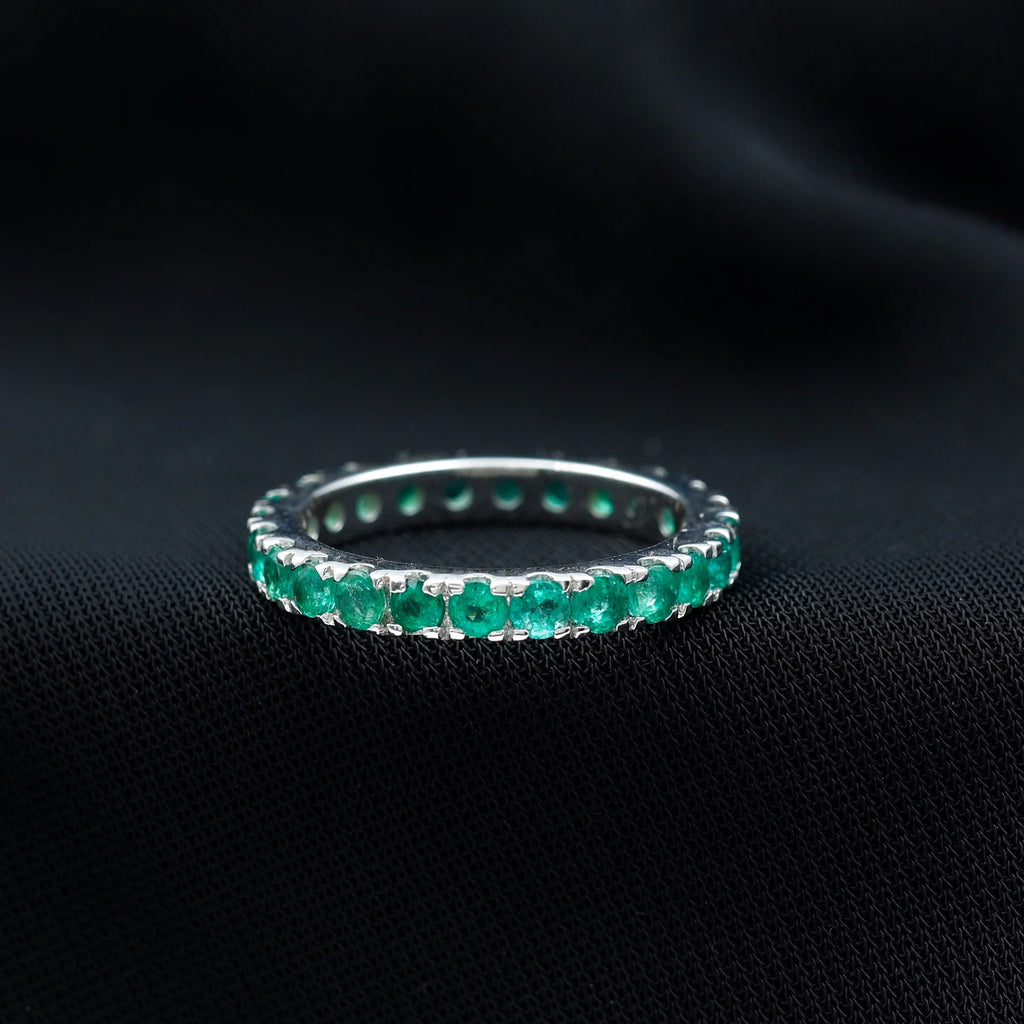14K White Gold Eternity Ring R78786