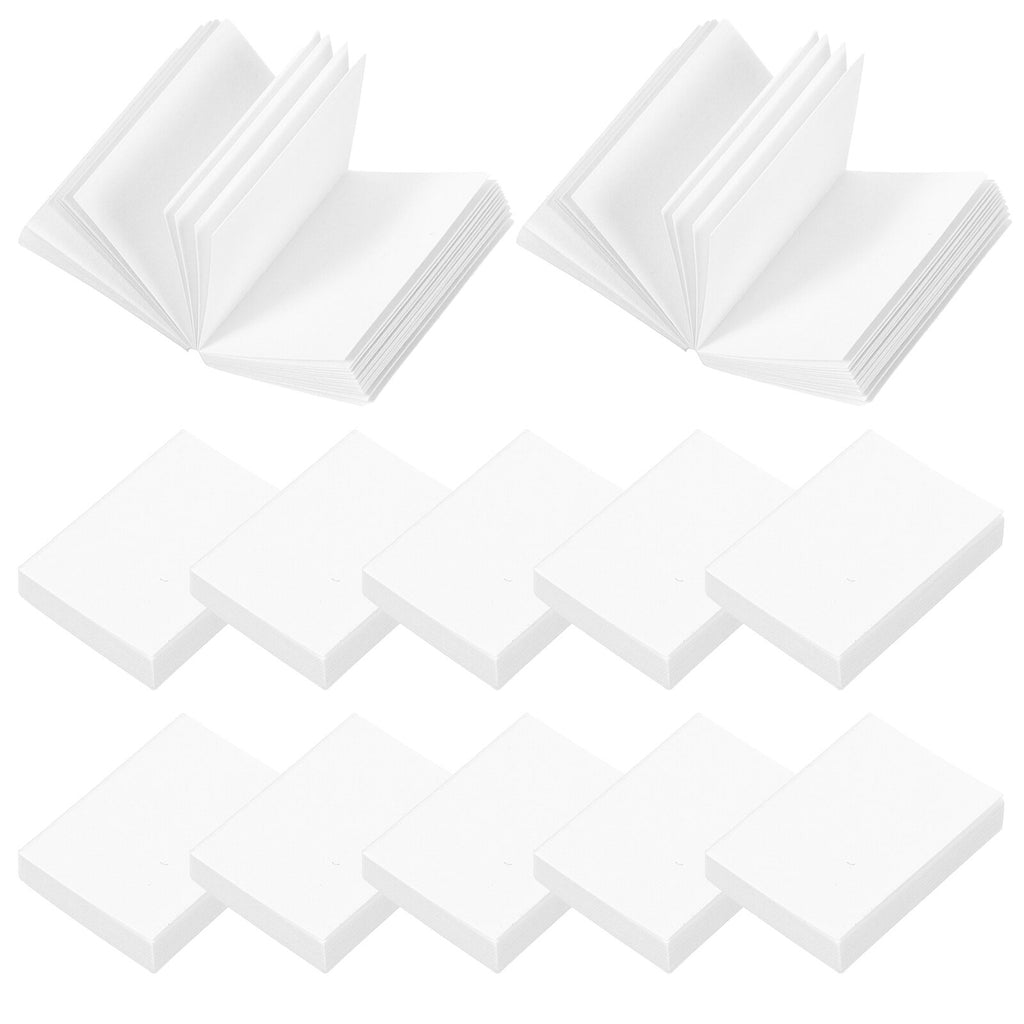 Miniature Books 20pcs Doll House Mini Books Blank Paintable W378