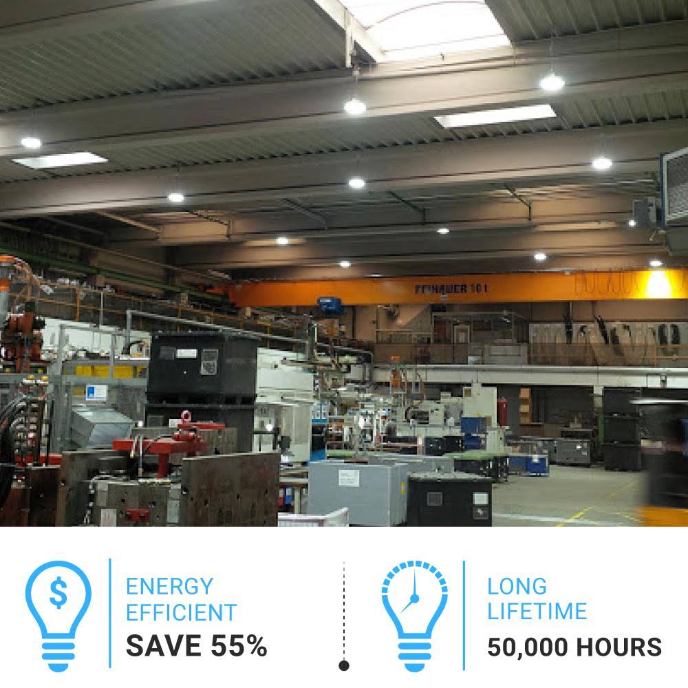 200W LED High Bay UFO 4000K Black E762626