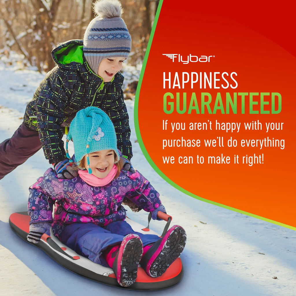36' Rocket Foam Toboggan Snow Sled for Kids B1554