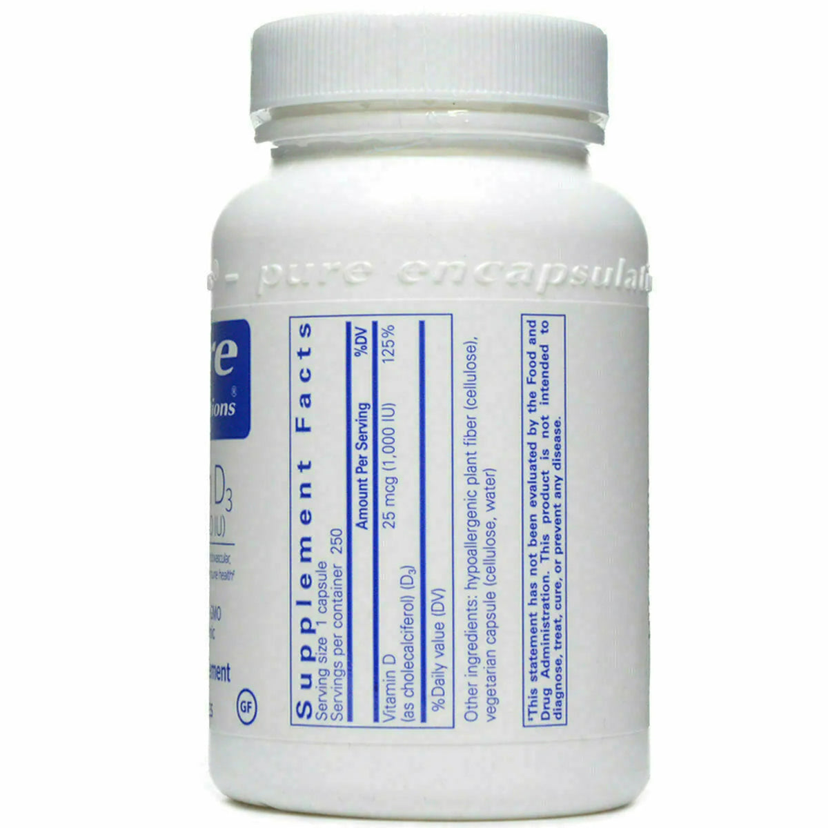 Vitamin D3 1000 IU K43560