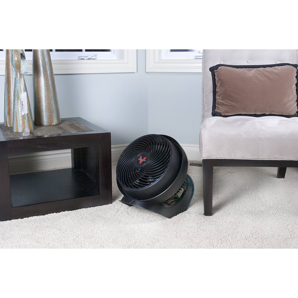 Black Circulator Floor Fan W64069