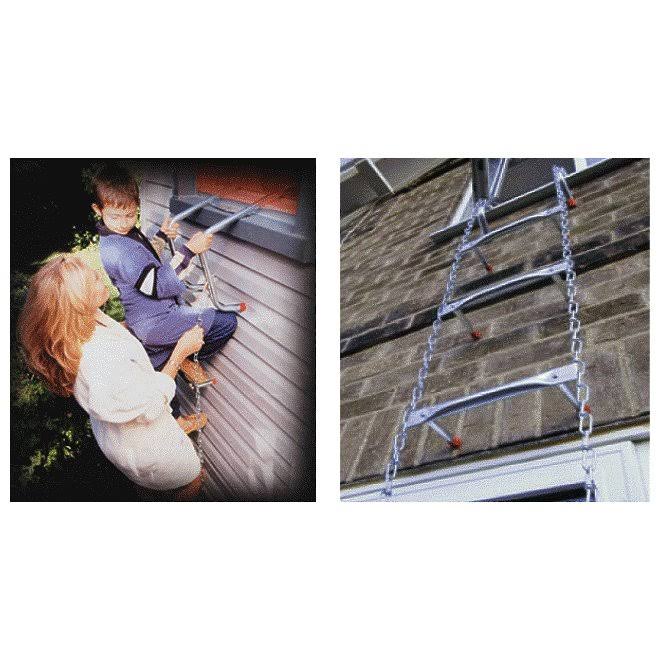 Portable Fire Escape Ladder 25 ft. S76010