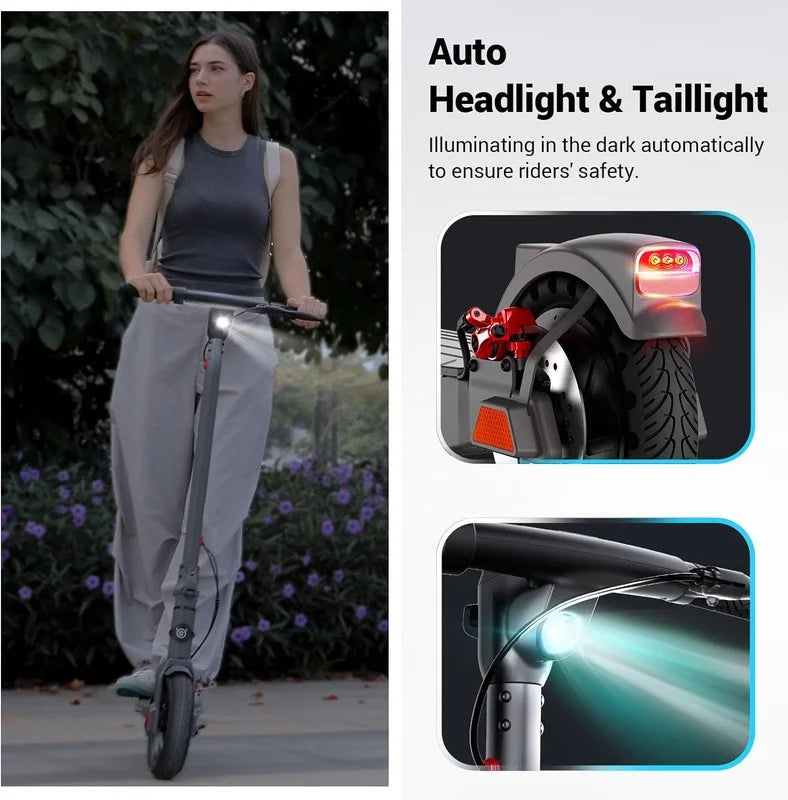 500W Motor 8.5" Solid Tires Folding Electric Scooter S859500