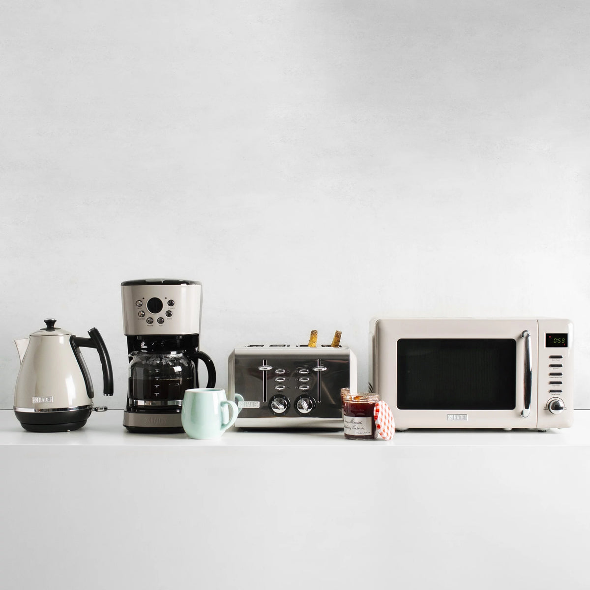 1.7 Liter Stainless Steel Retro Electric Kettle S446