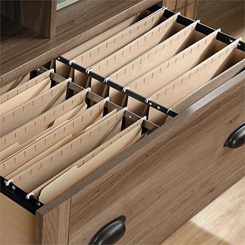 1 Drawer Lateral File Storage Cabinet with Key Lock in Salt Oak A799973