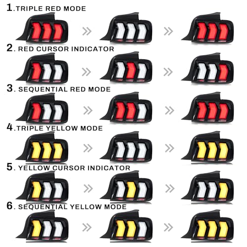 LED Tail Lights with Sequential Turn Signal P57941