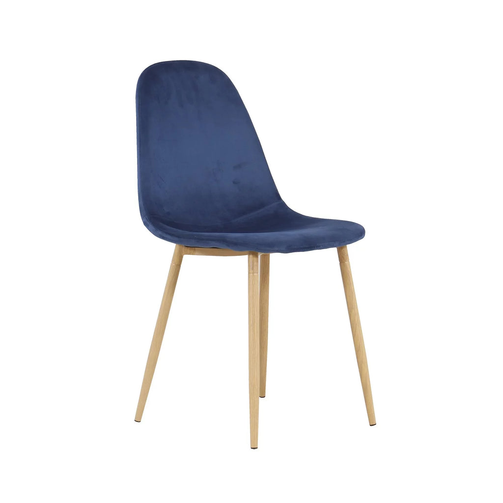 Velvet Upholstered Dining Chairs Set of 4 Y541