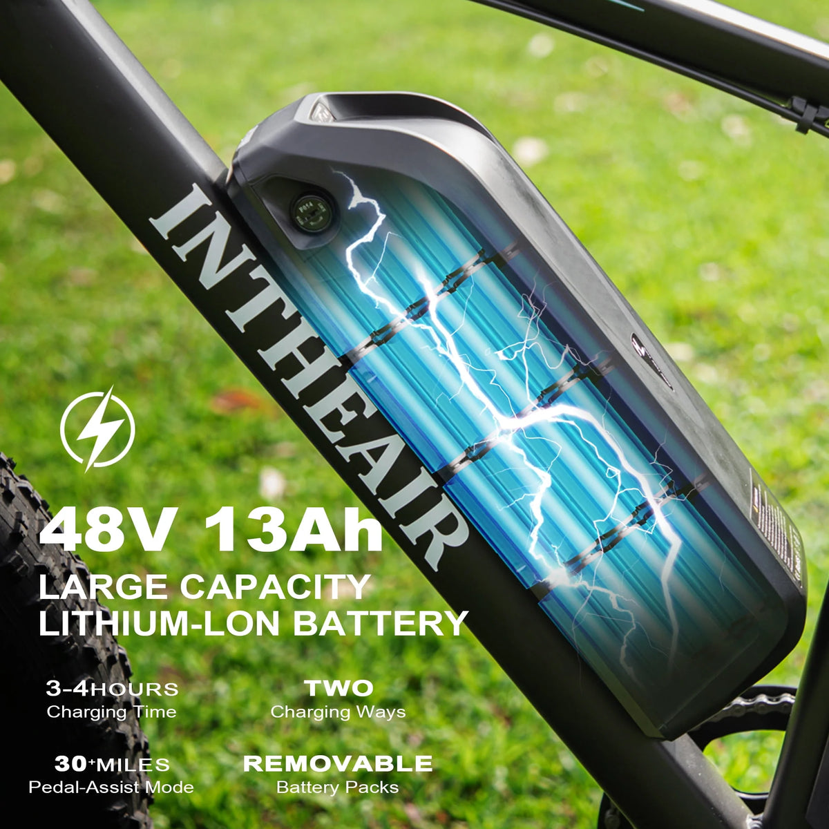 Electric Bike 26 4 Fat Tire 500W 48V 13Ah 7-Speed B214078