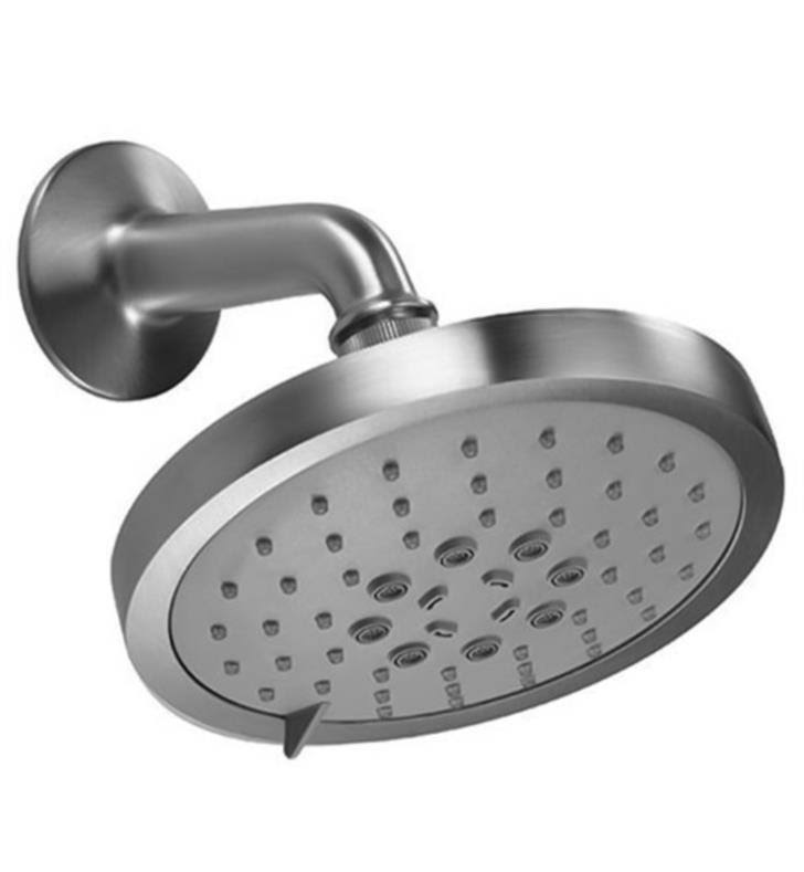 5-5/8x22 Multi-Function Brass Showerhead Kit - Polished Brass B69775