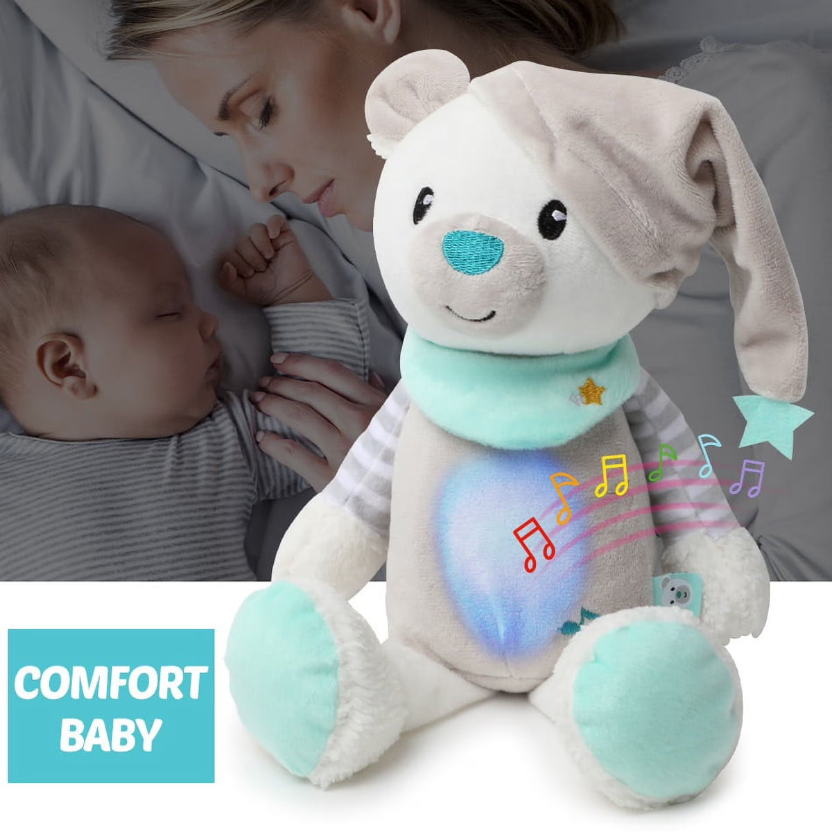 Stuffed Animal LED Night Lamp Plush Toy M33761