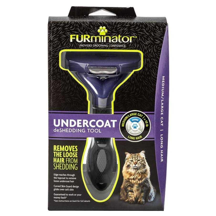 Long Hair Deshedding Tool for Small Cats D26939