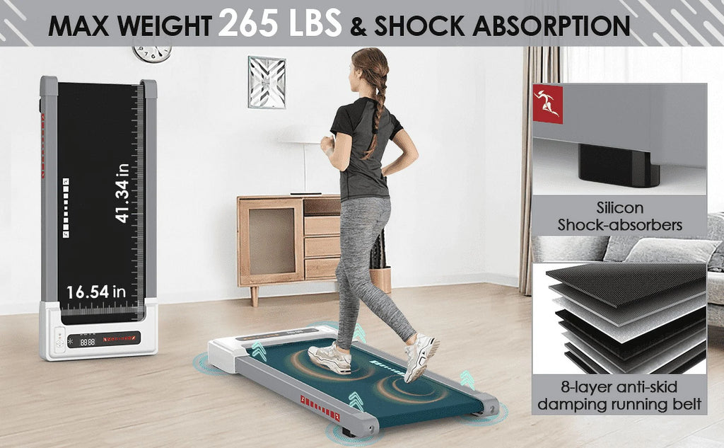 2.5HP Under Desk Electric Treadmill Y47196