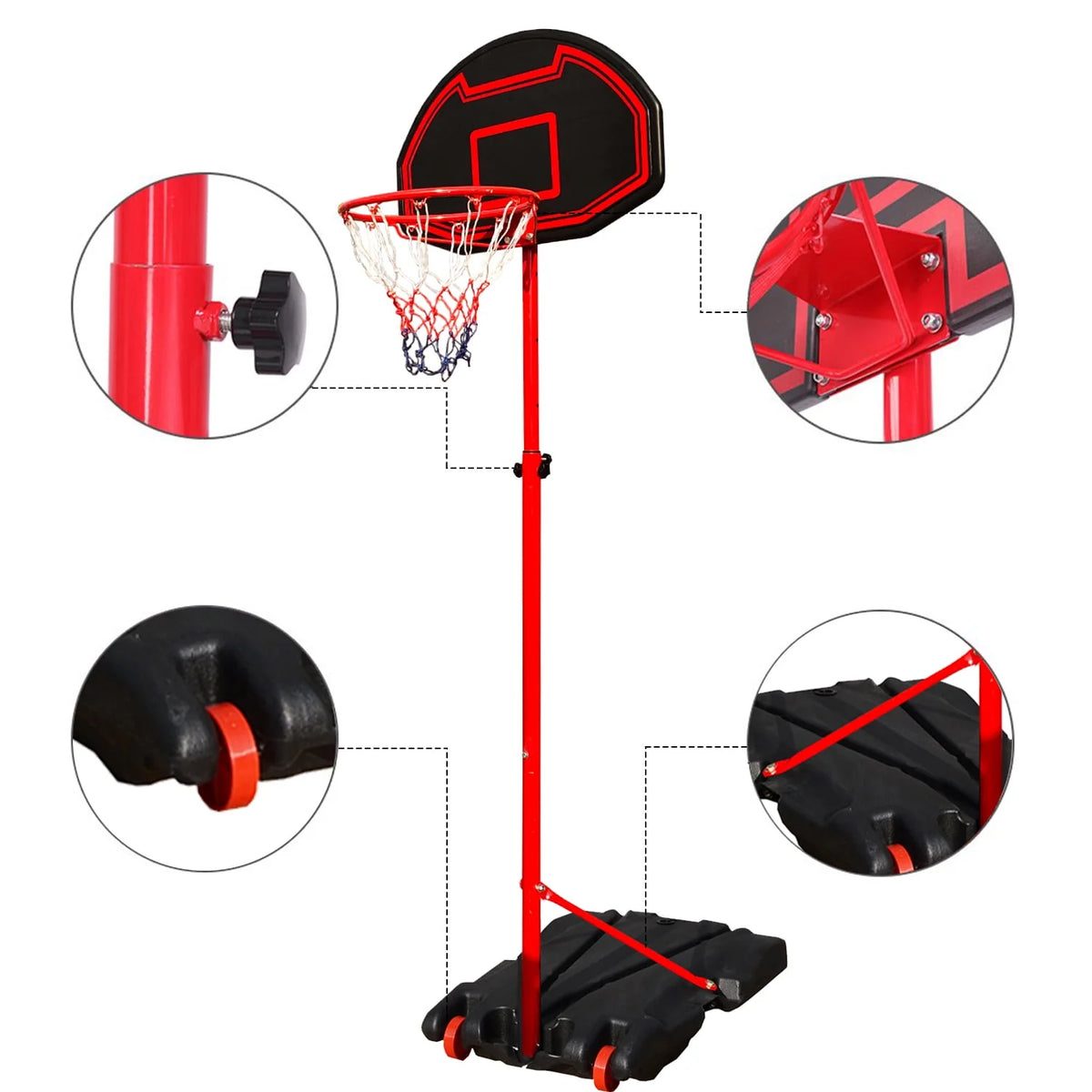 Adjustable Portable Basketball Hoop Z96334