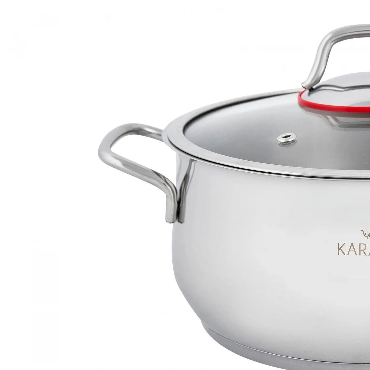 Stainless Steel 8 Pieces Cookware Set K26787