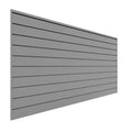 PVC Slatwall 8 ft. x 4 ft. Light Gray L186983
