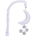 Grey and White Moon and Stars Baby Crib Musical Mobile Pack of 2 N865
